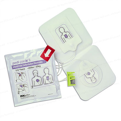 Zoll AED Plus Defibrillator Pedi-Padz-II